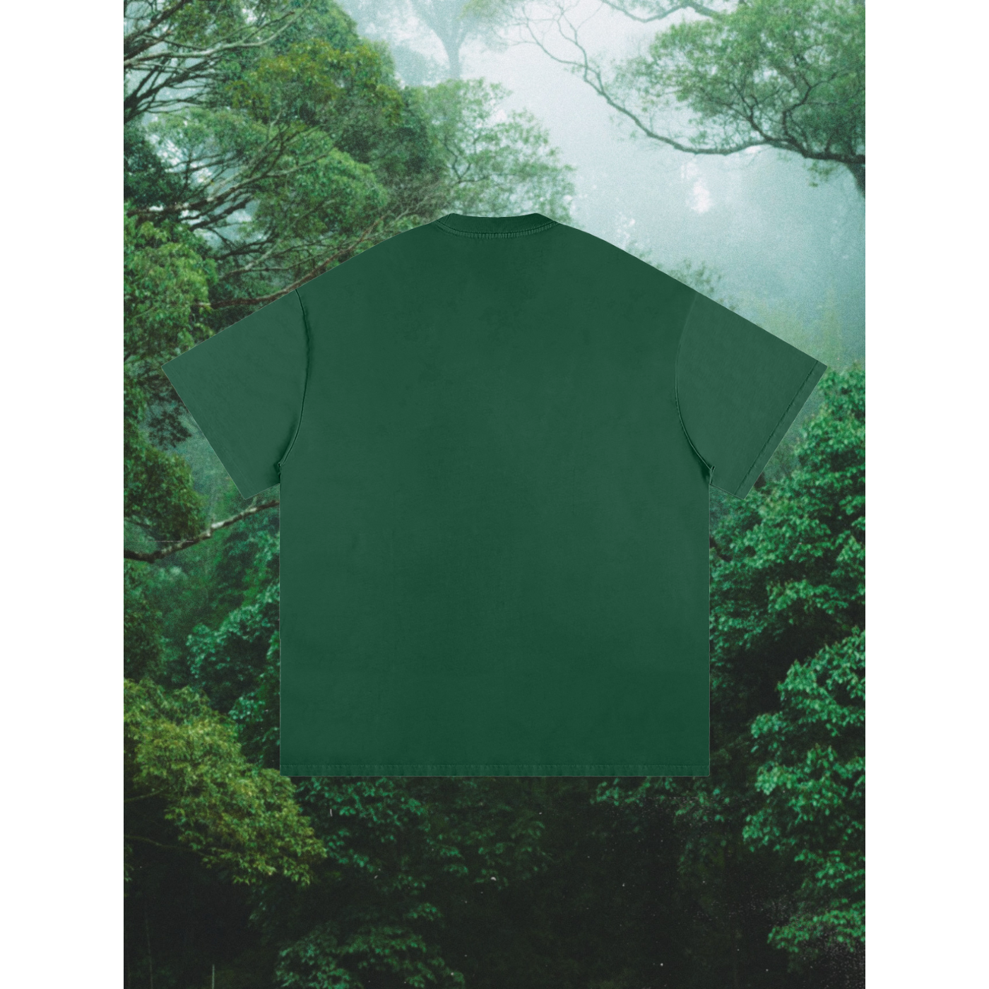 'Get Grafted' Heavyweight Tee - Forest (Oversized)