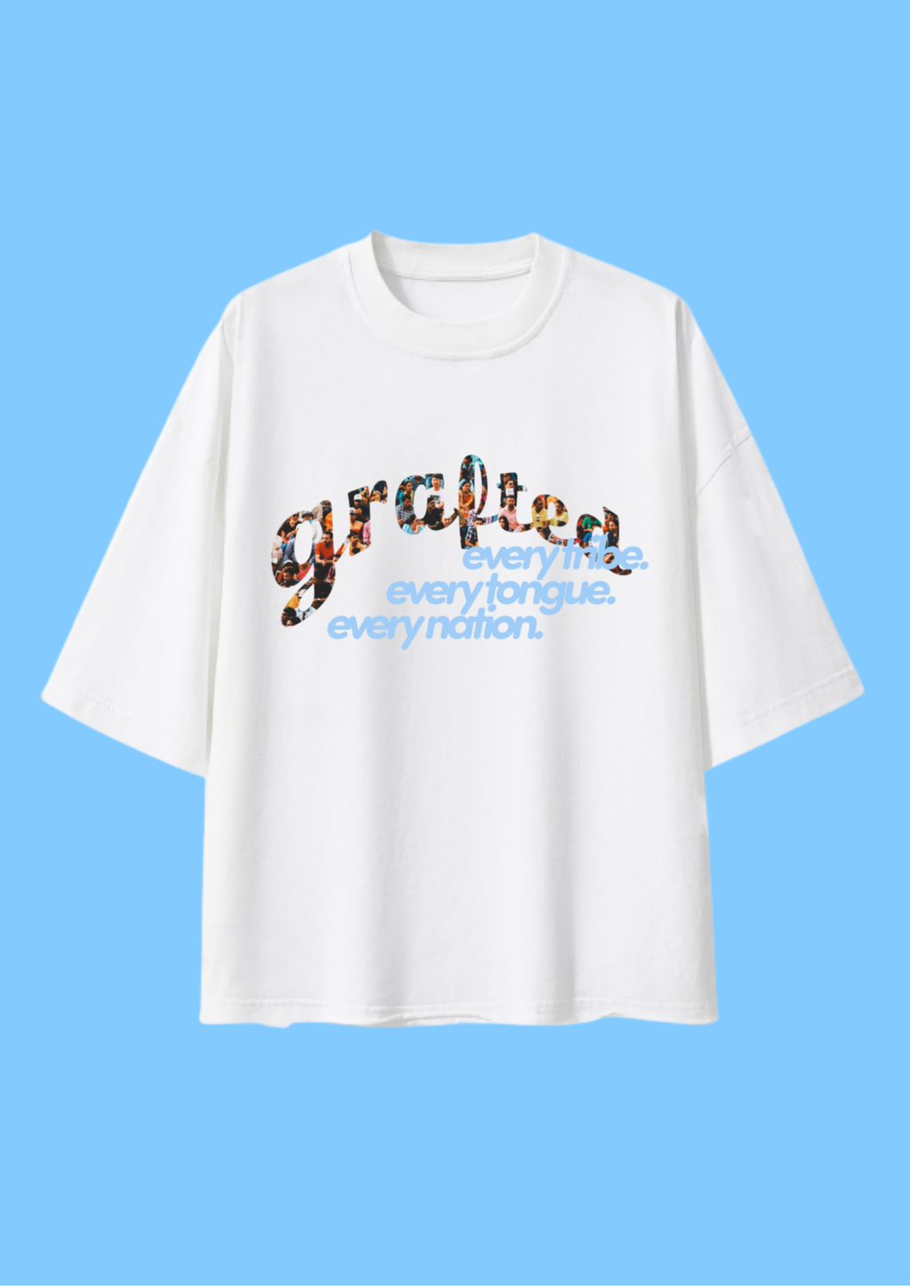 “Every Tribe” Washed Boxy Tee