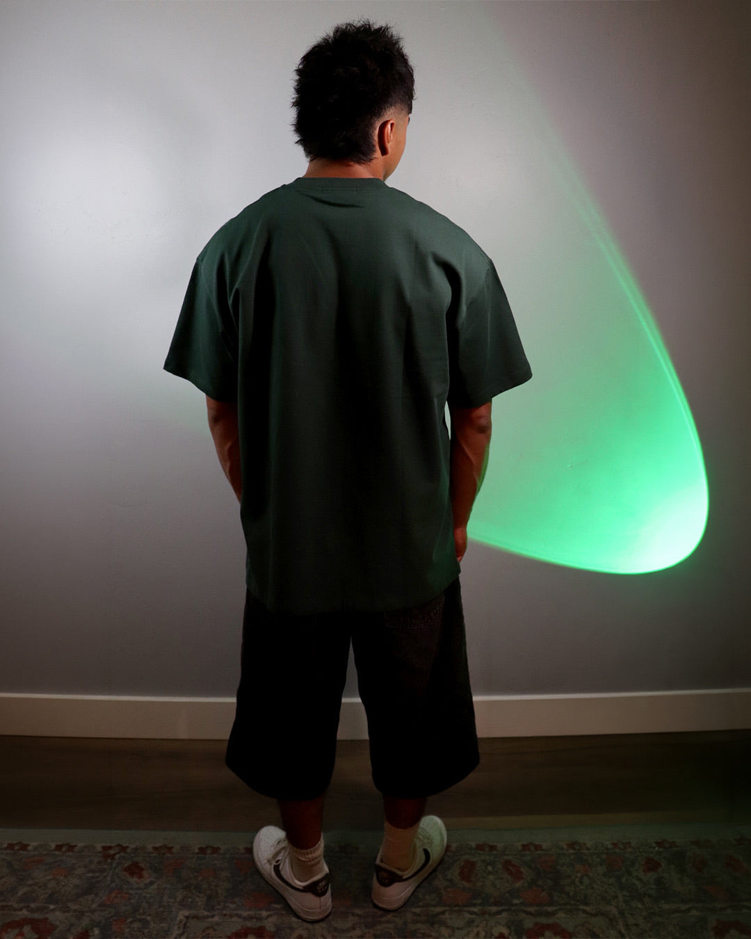 “Have You Been Grafted?” Oversized Tee - Green