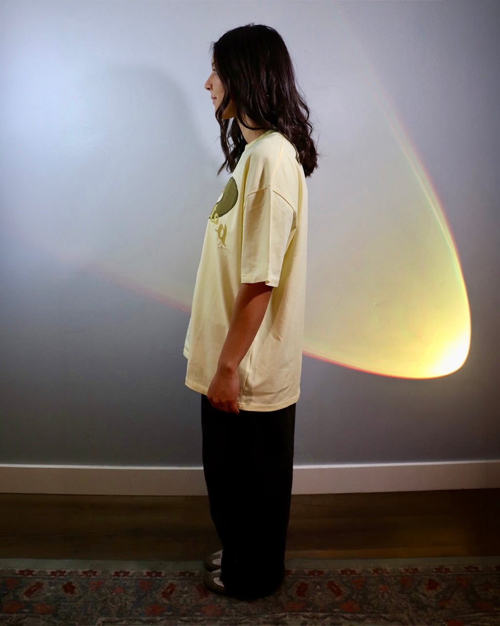 “Have You Been Grafted?” Oversized Tee - Yellow