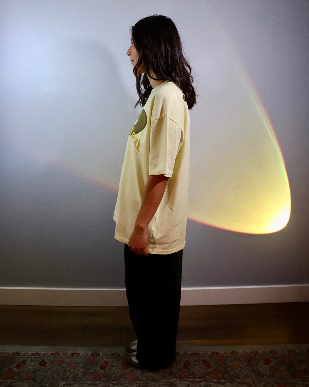 “Have You Been Grafted?” Oversized Tee - Yellow