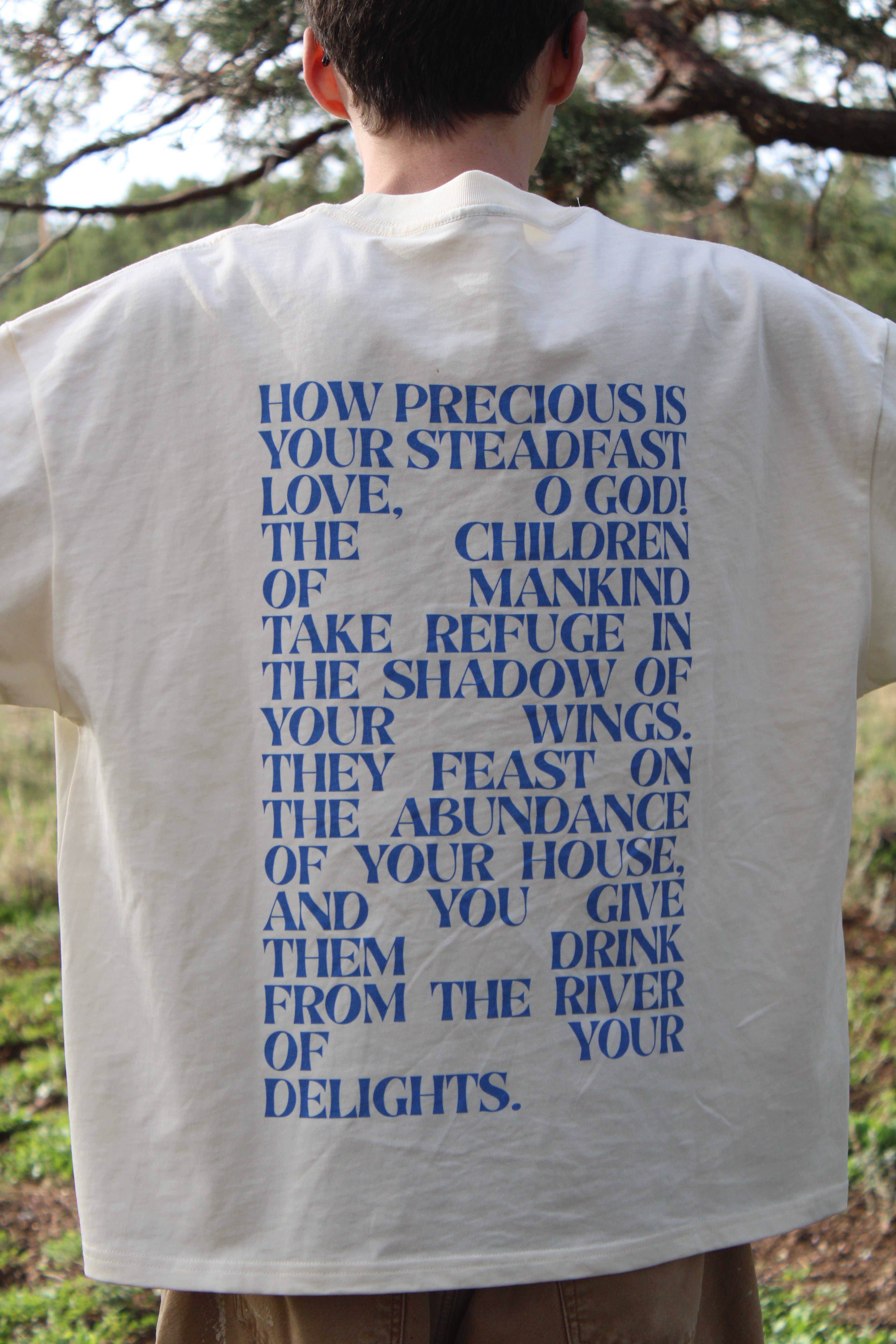 Psalms Series | Custom Boxy Tee