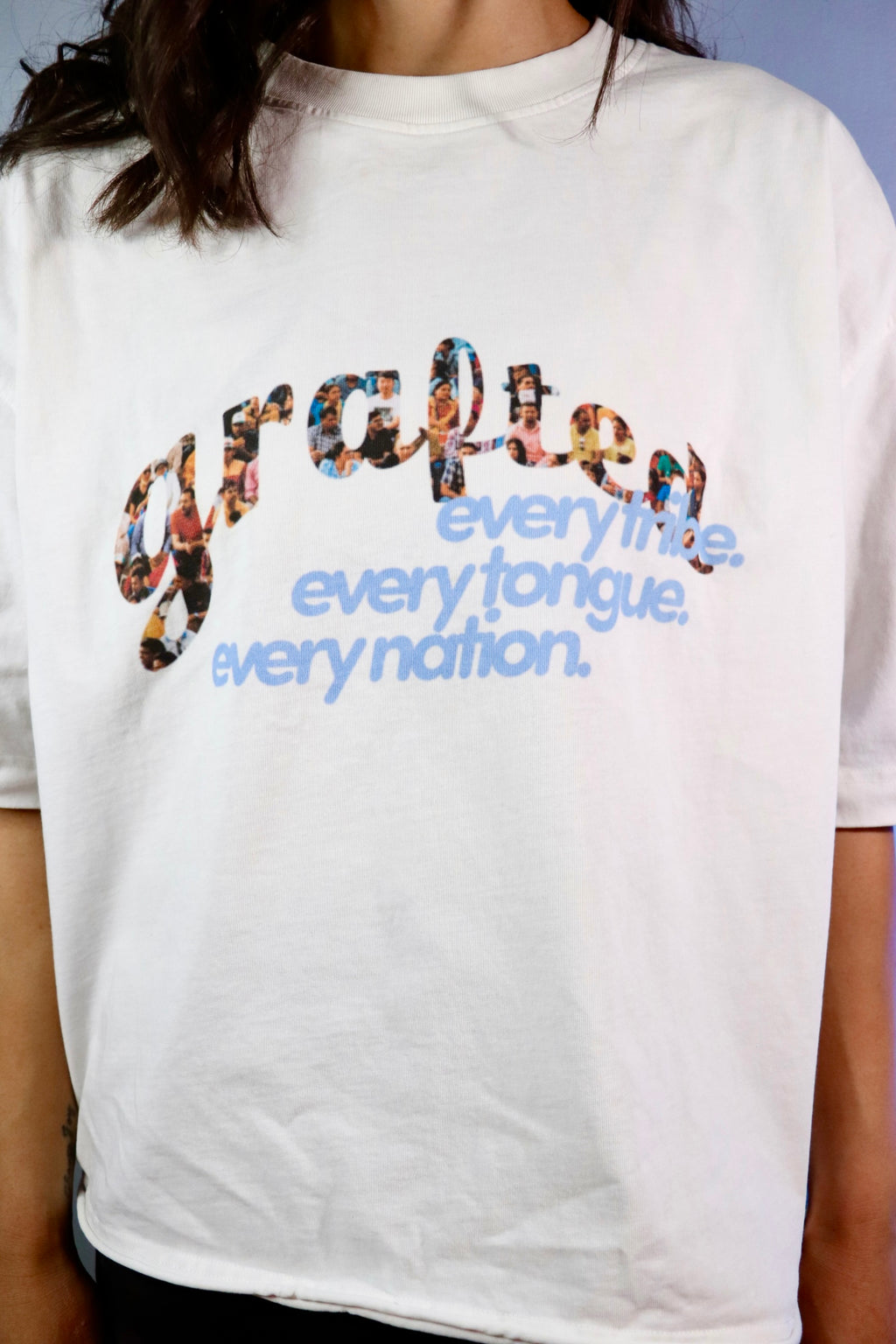 “Every Tribe” Washed Boxy Tee
